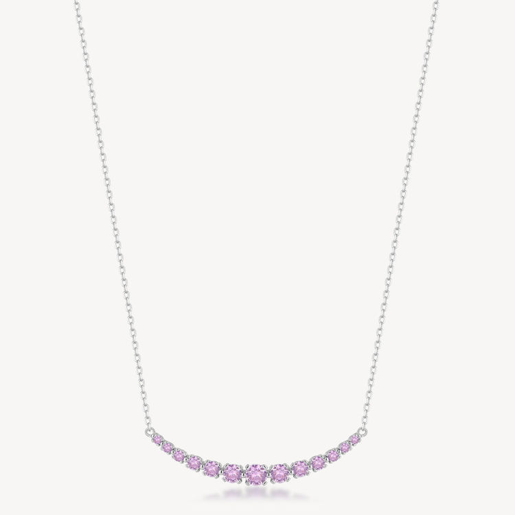 Immagine di Collana Con Zirconi Vibrant Pink Gioielli Brosway Fancy | FVP116