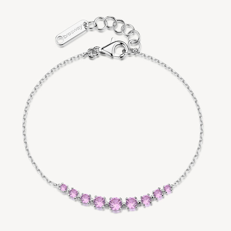 Immagine di Bracciale Con Zirconi Vibrant Pink Gioielli Brosway Fancy | FVP118