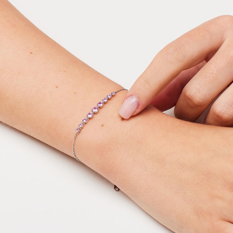 Immagine di Bracciale Con Zirconi Vibrant Pink Gioielli Brosway Fancy | FVP118