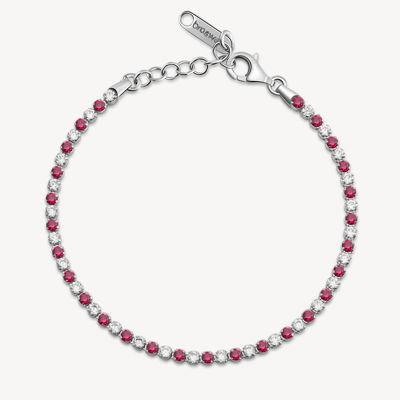 Immagine di Bracciale Con Zirconi Bianchi E Passion Ruby Gioielli Brosway Fancy | FPR130