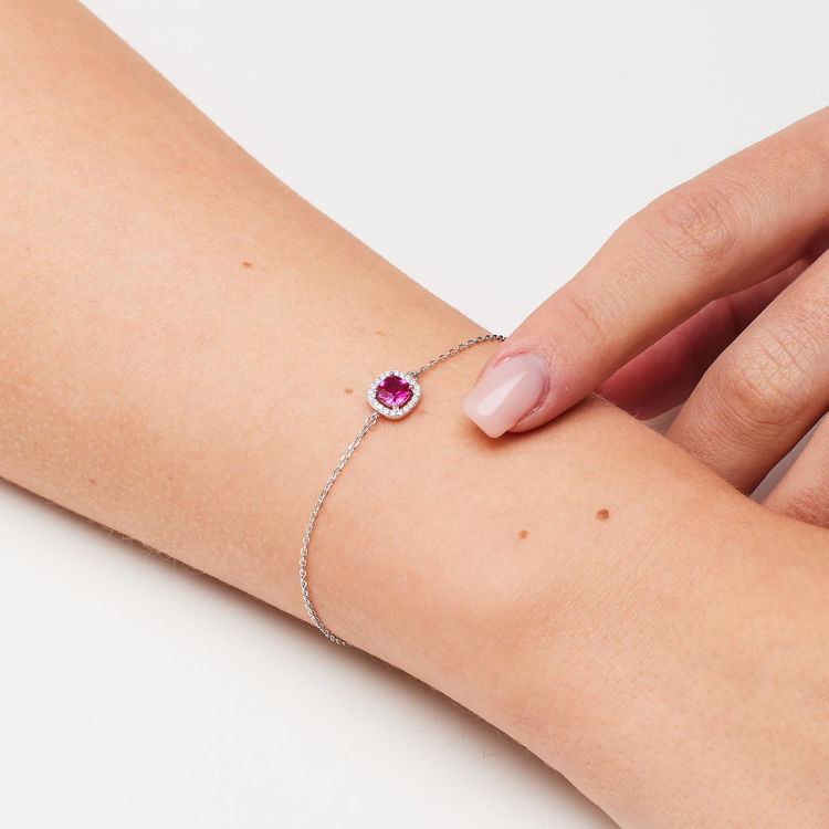 Immagine di Bracciale Con Zirconi Bianchi E Passion Ruby Gioielli Brosway Fancy | FPR133