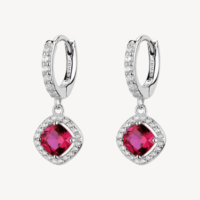 Immagine di Orecchini A Cerchio Donna Con Pendente Passion Ruby Gioielli Brosway Fancy | FPR135