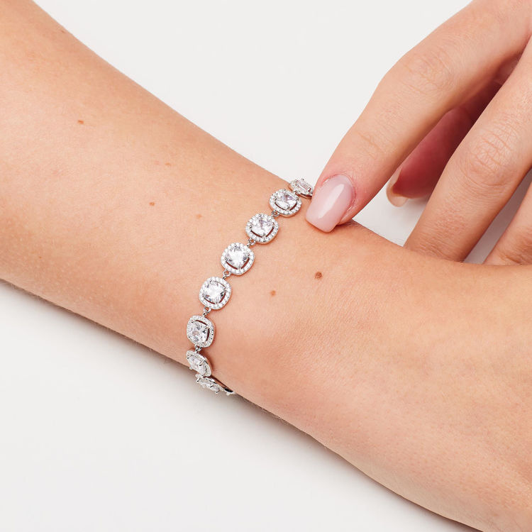 Immagine di Bracciale Con Zirconi Infinite White Gioielli Brosway Fancy | FIW159