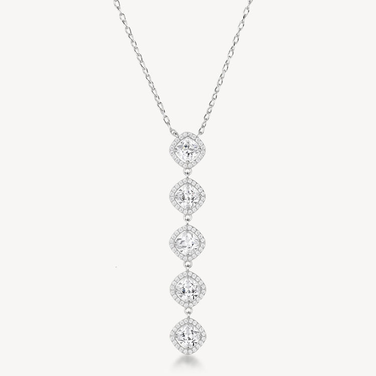 Immagine di Collana Con Pendente Zirconi Infinite White Gioielli Brosway Fancy | FIW156