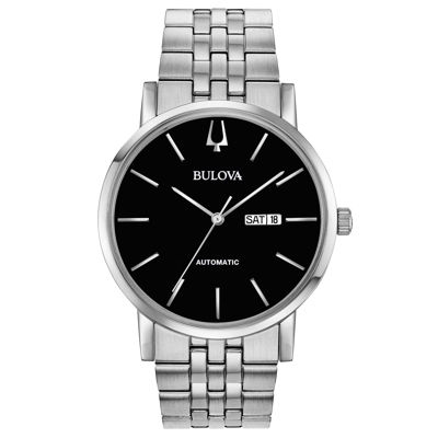 Immagine di Orologio Uomo Clipper Automatic Nero Bulova | 96C132