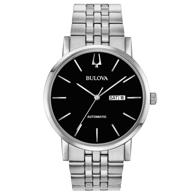 Immagine di Orologio Uomo Clipper Automatic Nero Bulova | 96C132