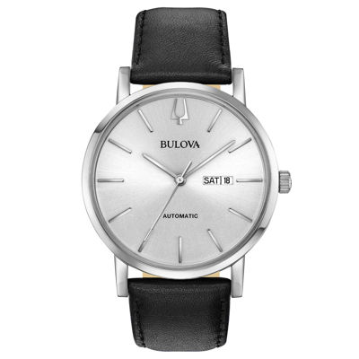 Immagine di Orologio Uomo Clipper Automatic Cinturino In Pelle Bulova | 96C130
