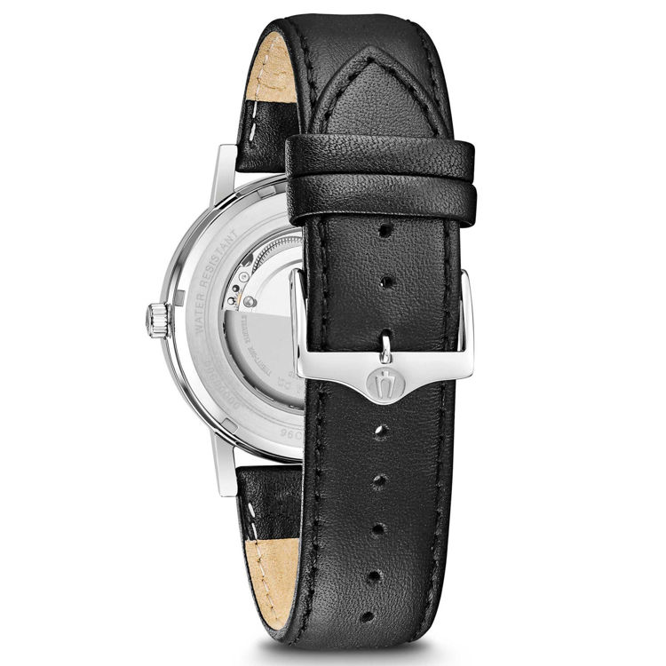 Immagine di Orologio Uomo Clipper Automatic Cinturino In Pelle Bulova | 96C130