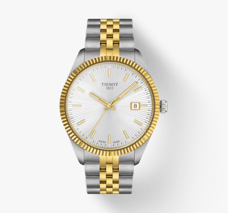 Immagine di Orologio Uomo Tissot Ballade 40mm Con Trattamento Pvd Oro | T156.410.22.031.00