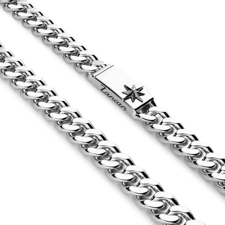 Immagine di Collana Uomo A Grumette In Argento Gioielli Zancan | EXC470