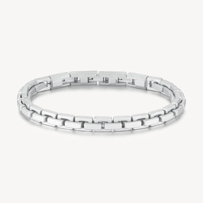 Immagine di Bracciale Uomo In Acciaio Satinato A Catena Riptide Brosway | BTD039