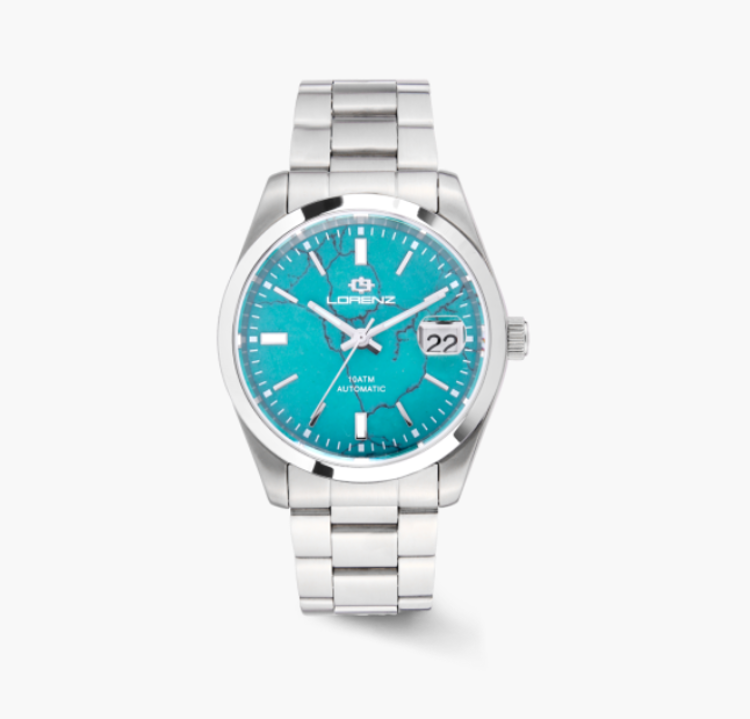 Immagine di Orologio Ginevra King Gemstone Turchese Lorenz | 030235TQ