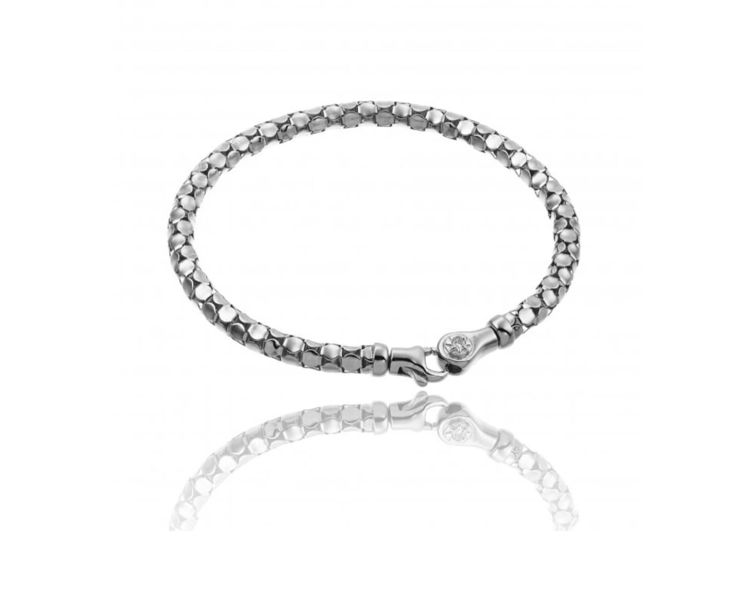 Immagine di Bracciale In Oro Bianco Melograno Chimento | 1B00962ZB5190