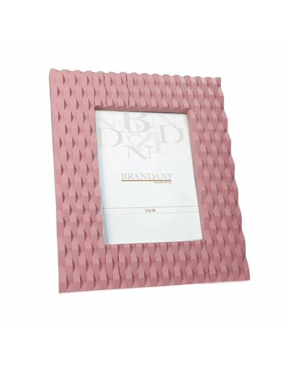 Immagine di Portafoto Glam Pink Poliresina Interno 13x18 Brandani | 51347