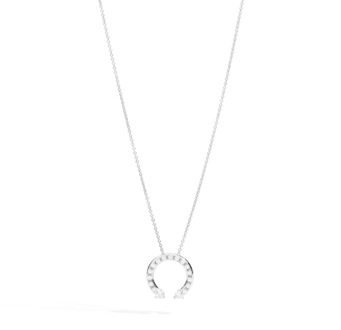 Collana Donna Anniversary More In Oro Bianco Gioielli Recarlo | P86FA013/038-45