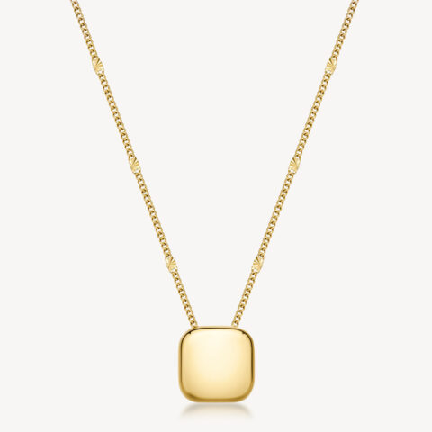 Collana Donna Muse In Acciaio Finitura Oro Gioielli Brosway | BUE02