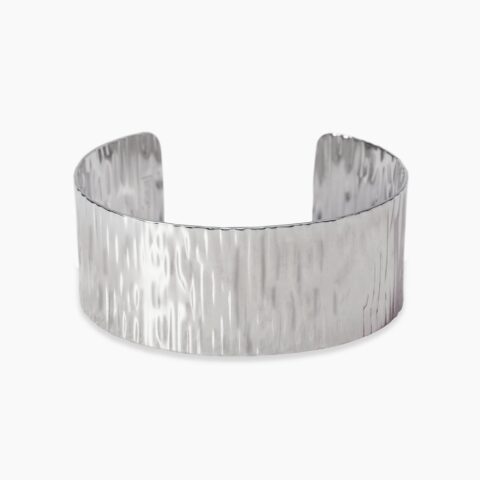 Bracciale Bangle In Acciaio Martellato Gioielli Kidult | 831061
