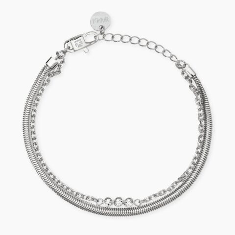 Bracciale Con Catene E Cristalli Gioielli Kidult | 831066