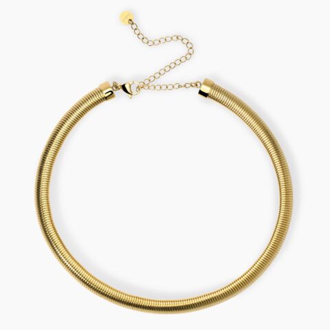 Girocollo Dorato Con Catena Tubogas Kidult | 851059