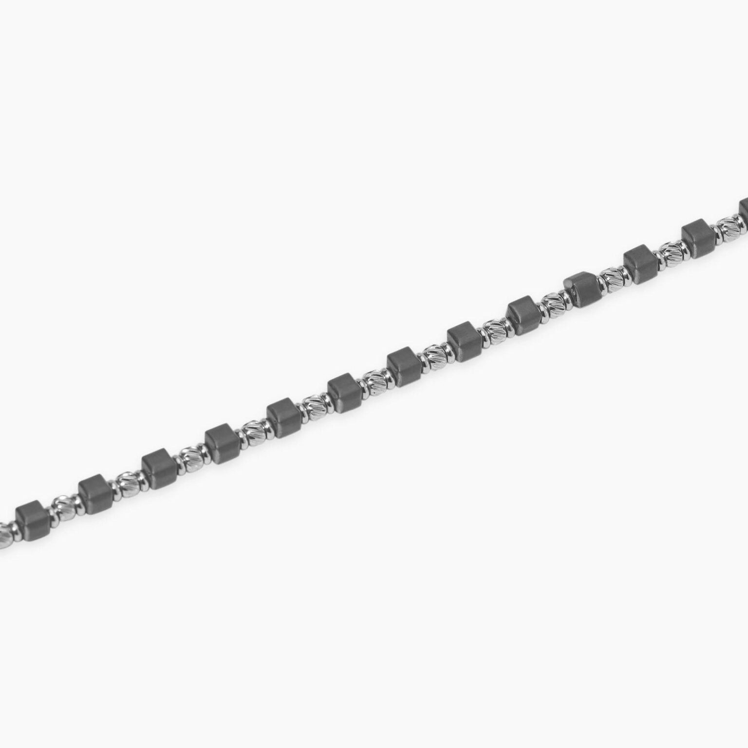 Bracciale In Acciaio Ed Ematite Gioielli Kidult | 831123 - immagine 3