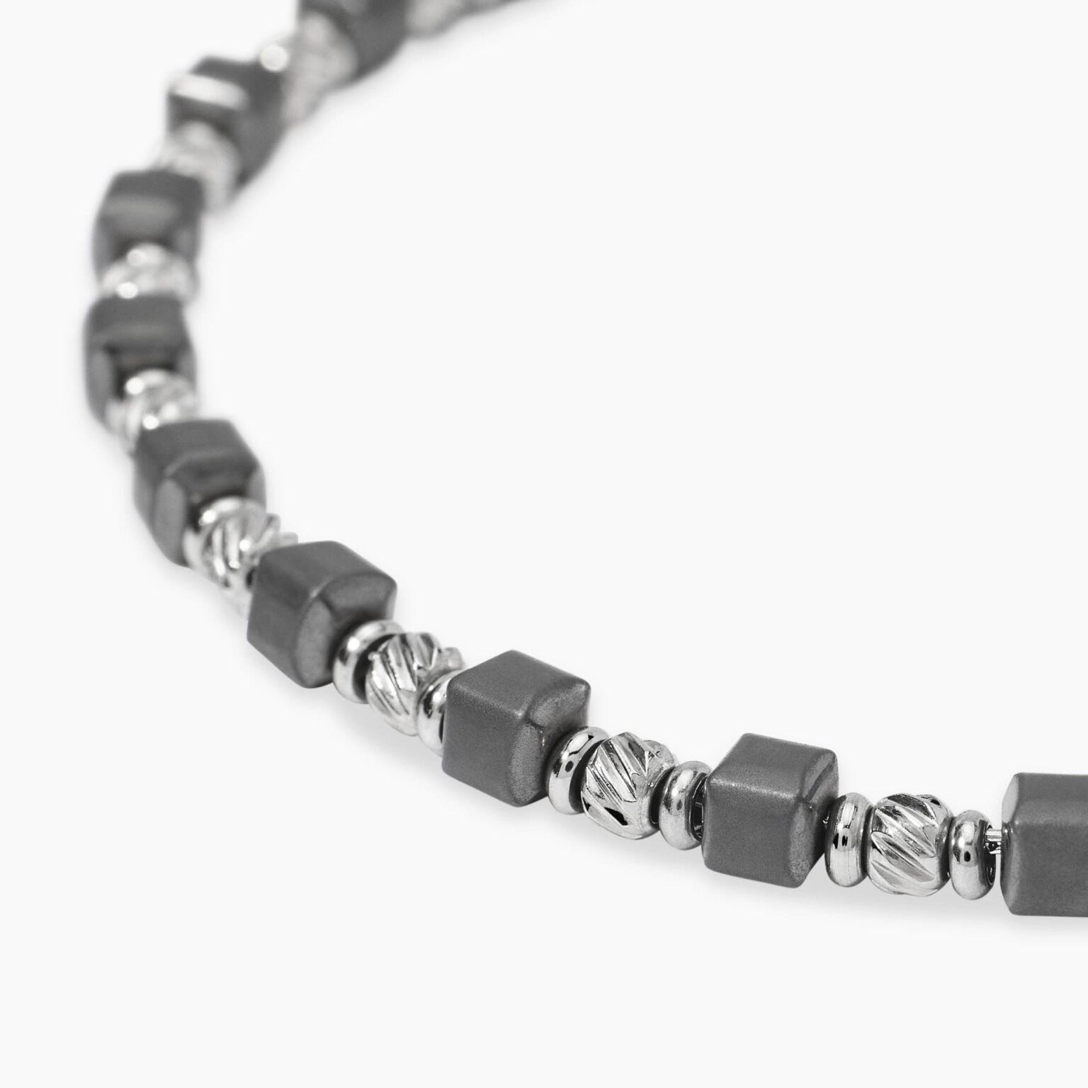 Bracciale In Acciaio Ed Ematite Gioielli Kidult | 831123 - immagine 2