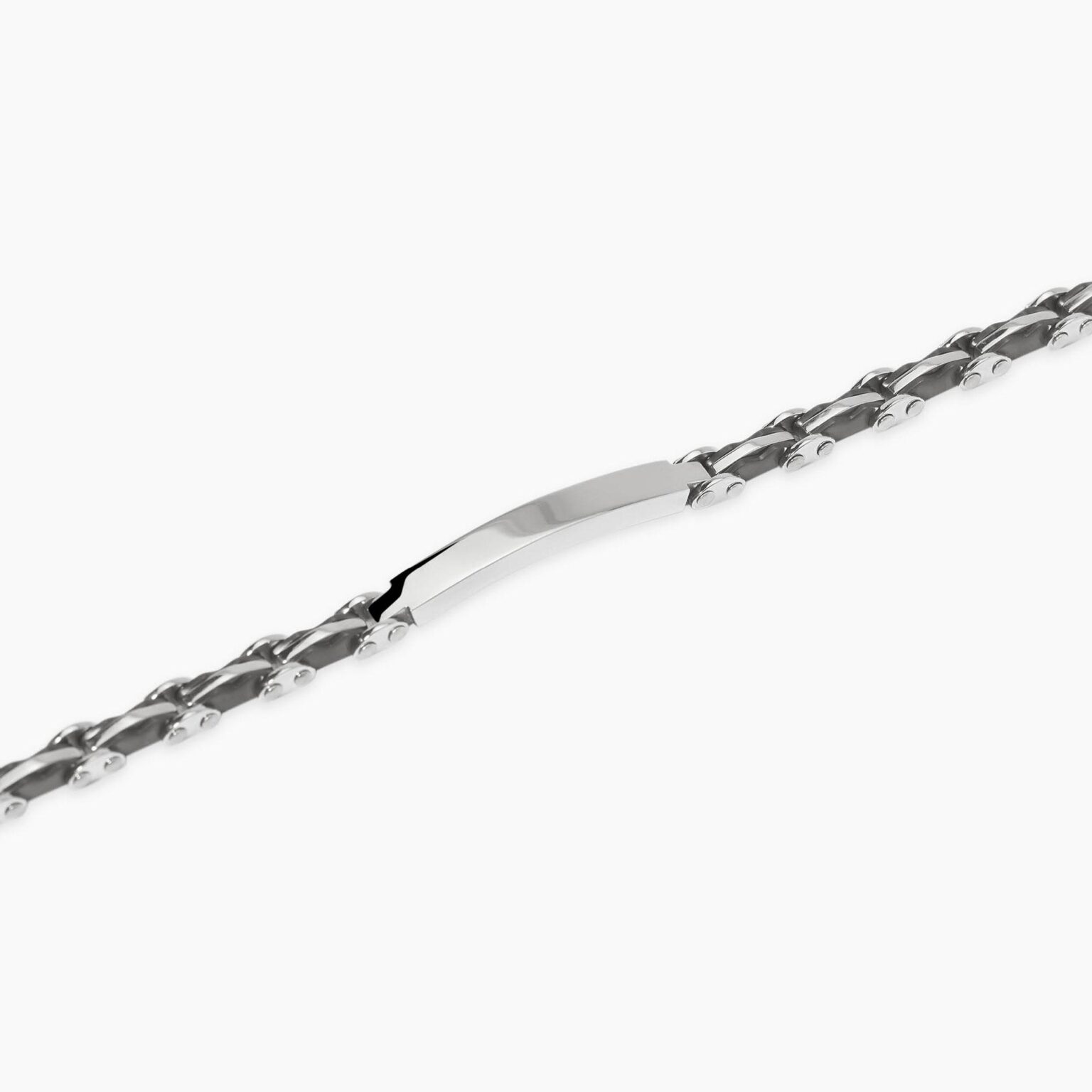 Bracciale Con Piastra E Inserti In Gunmetal Gioielli Kidult | 831112 - immagine 2