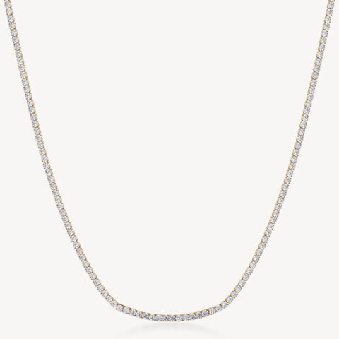 Girocollo Con Zirconi Finitura Oro Gioielli Brosway Desideri | BEIN023