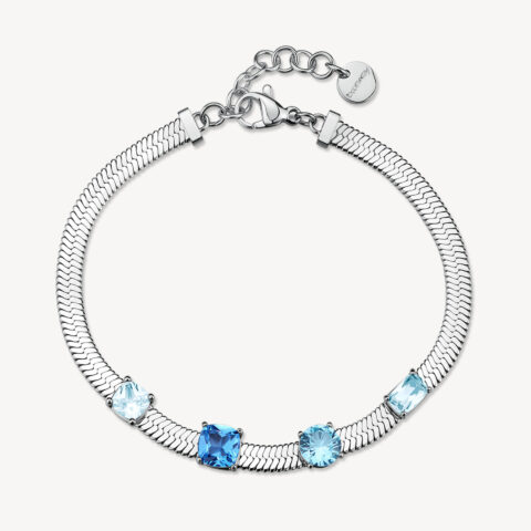 Bracciale Snake Con Zirconi Light Sapphire Dreaming Brosway | BIG16