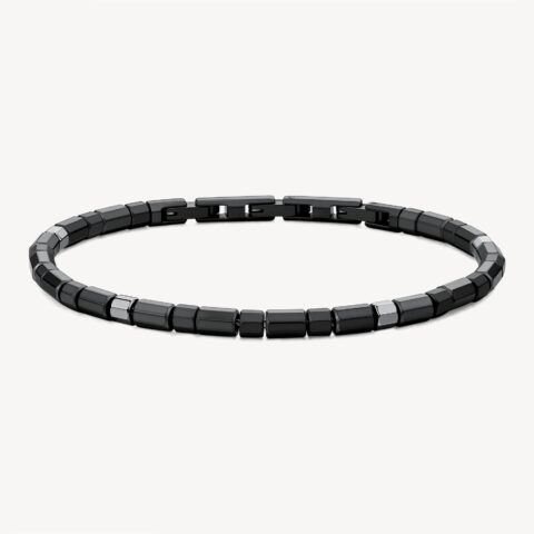 Bracciale Uomo In Acciaio Finiture Rutenio Riptide Brosway | BTD052