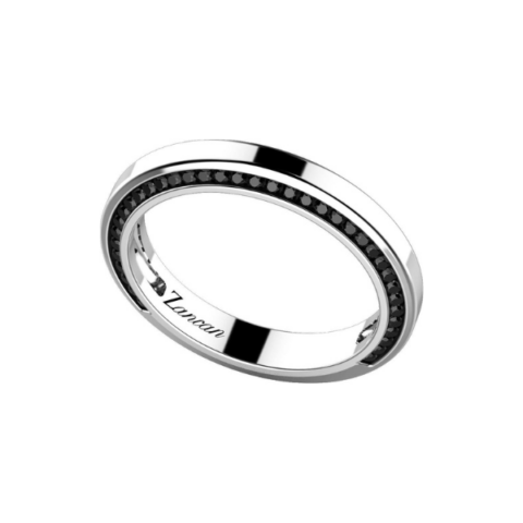 Anello Uomo In Argento E Zirconi Gioielli Zancan Cosmopolitan | ESA033