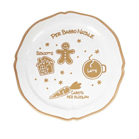 Piatto Pandizenzero Babbo Natale Brandani | 80053