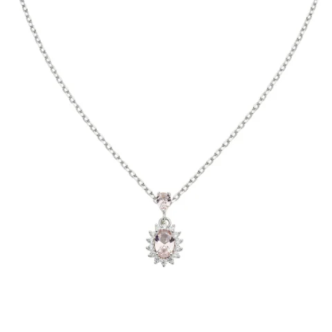 Collana Mini Royal Lady con Morganite Amen | CLLDPBBMO1