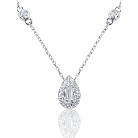 Collana Pendente Goccia Diamanti FC1371/OB Gianni Carità