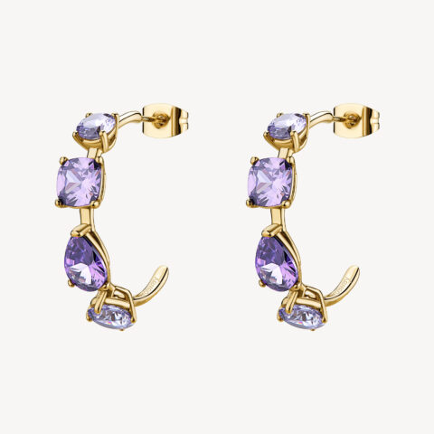 Orecchini Con Zirconi Ametista Dreaming Gioielli Brosway | BIG28