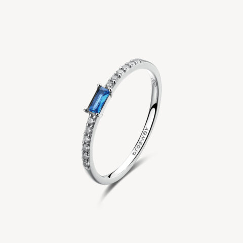 Anello Con Zirconi Bianco E Sapphire Gioielli Brosway Fancy | FFB135