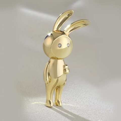 Heart Bunny 18KT/P4/Z/1P Gianni Carità