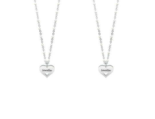 Set Due Collane Sorella Donna Gioielli Kidult | 751087 - immagine 3