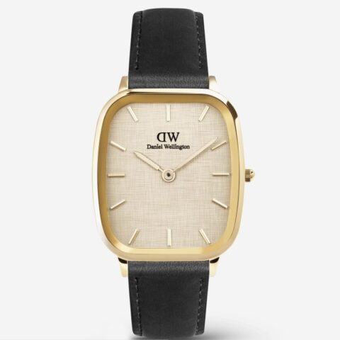 Orologio Daniel Wellington Uomo Marlon Sheffield Linen Gold | DW00100838