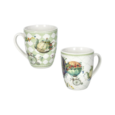 Mug Wonderland Set 2 Pezzi Porcellana Brandani | 51833