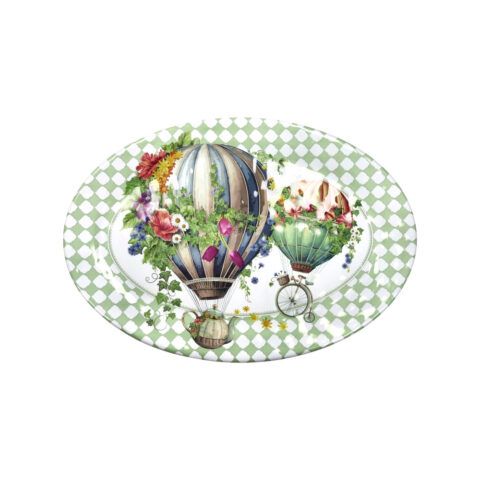 Vassoio Ovale Wonderland Melamina Brandani | 51847