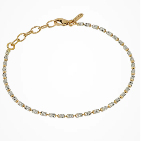 Bracciale In Argento Design Typhoon Oro/Rodio Desmos | 00000982