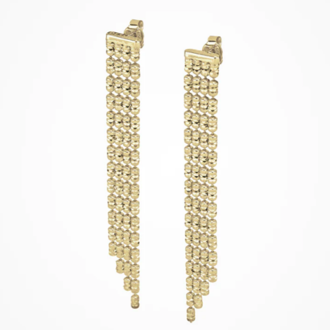 Orecchini In Argento Placcato Oro Infinity Desmos | 00002165