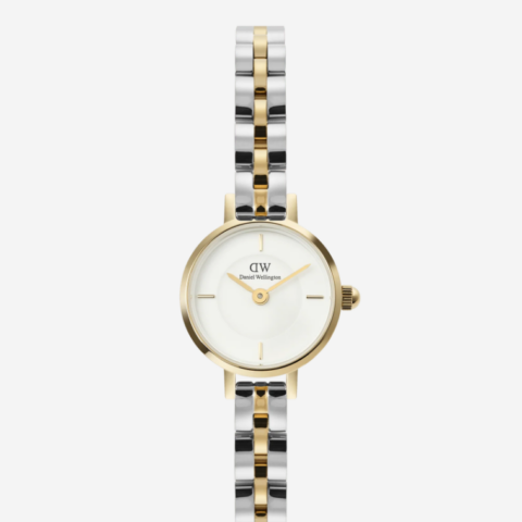 Orologio Petite Mini Arch 3-Link Two Tone Gold Daniel Wellington | DW00100923