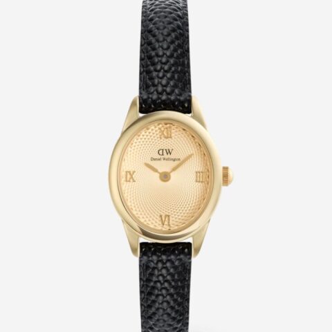 Orologio Ophelia Mini Black Lizard Unitone Guilloché Gold Daniel Wellington | DW00100897