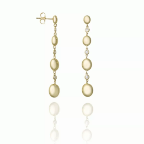 Orecchini Pendenti Chimento Armillas Acqua In Oro Giallo E Diamanti | 1O04907B11000