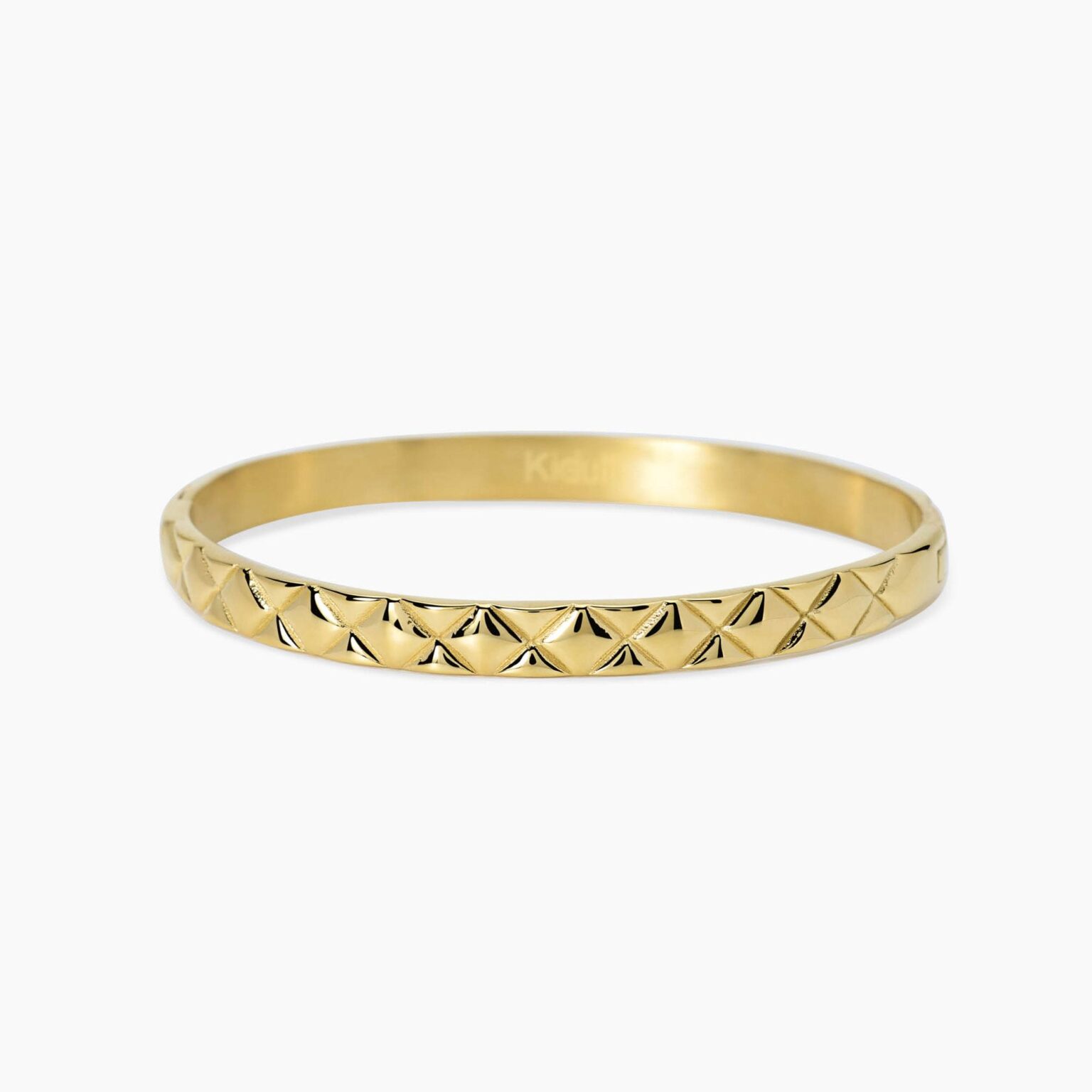 Bracciale Bangle Matelassé In Dorato Kidult | 831213