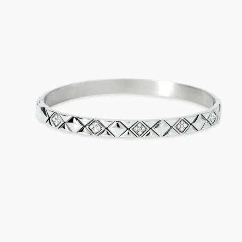 Bracciale Bangle Matelassé In Acciaio Kidult | 831214