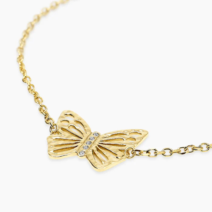 Bracciale Dorato Con Farfalla Kidult | 831220 - immagine 3