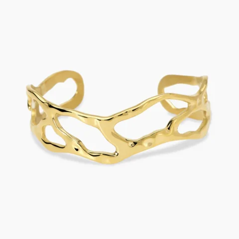 Bracciale Cuff In Acciaio Dorato Kidult | 831252