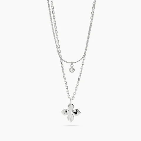 Girocollo Con Catene E Fiore Kidult | 851129